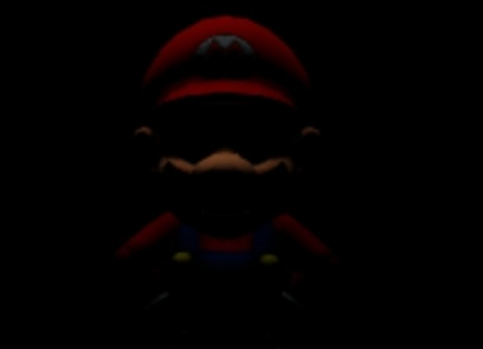 High Quality Evil Mario Stare Blank Meme Template