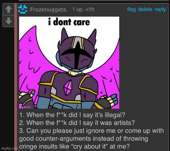 imgflip users posting their “based” comments for 2 seconds of msmg clout: | made w/ Imgflip meme maker
