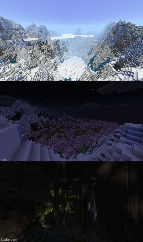 just some lovely screenshots from minecraft | made w/ Imgflip meme maker