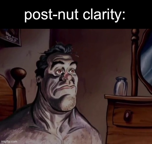 it hits like a bitch | post-nut clarity: | made w/ Imgflip meme maker