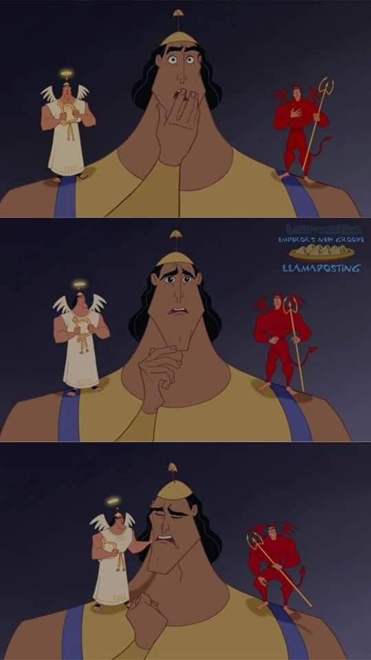 Kronk with Emotions Blank Meme Template