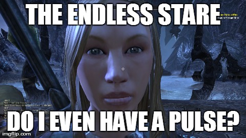 THE ENDLESS STARE DO I EVEN HAVE A PULSE? | made w/ Imgflip meme maker