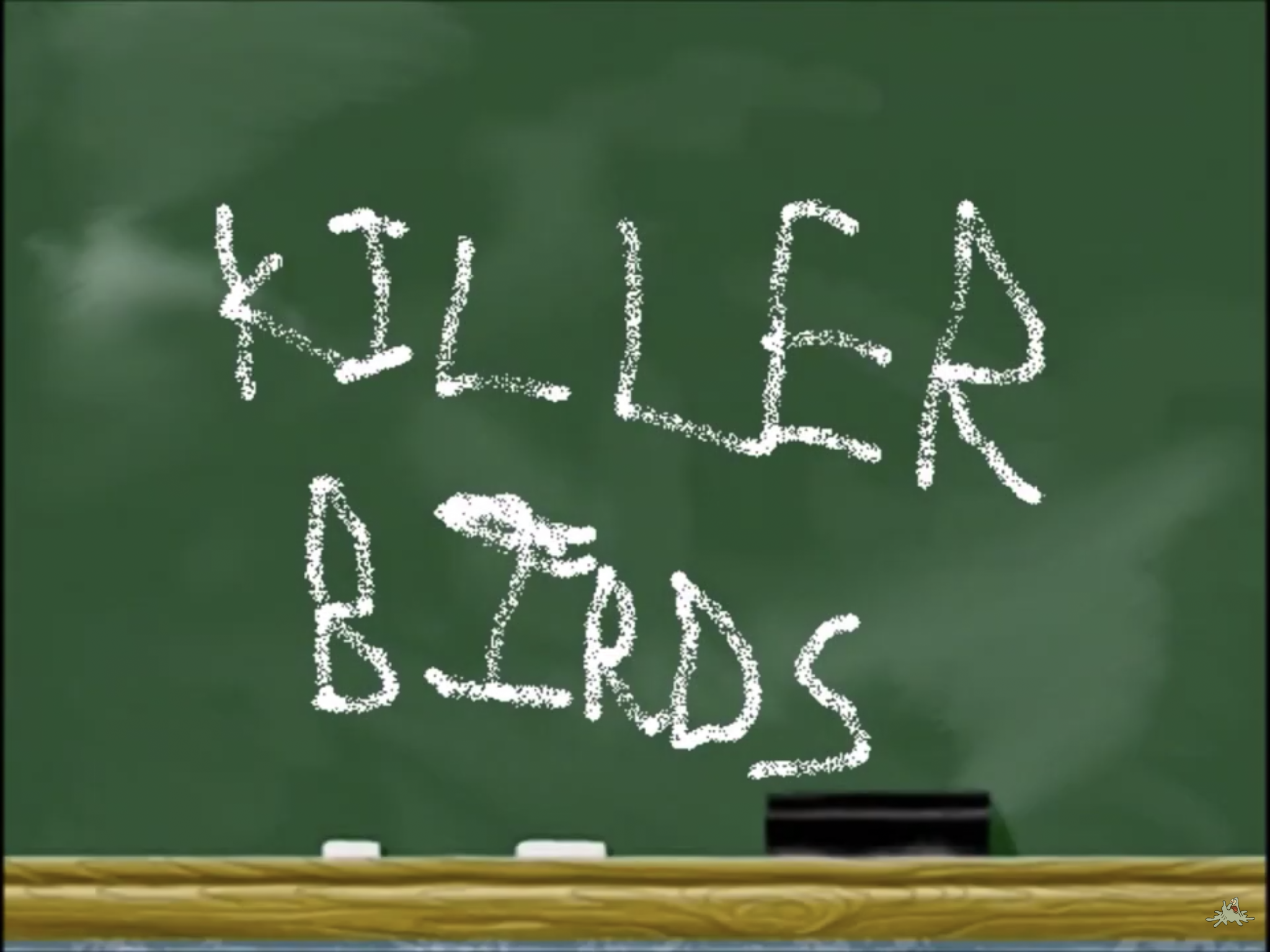 Killer Birds title card Blank Meme Template