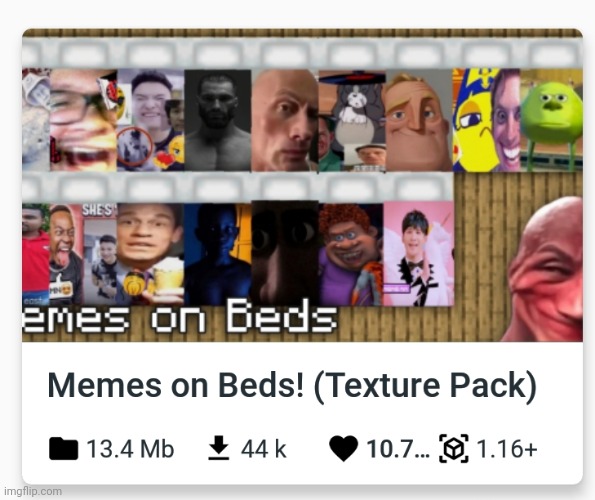 I Want This Texture Bed Minecraft | made w/ Imgflip meme maker