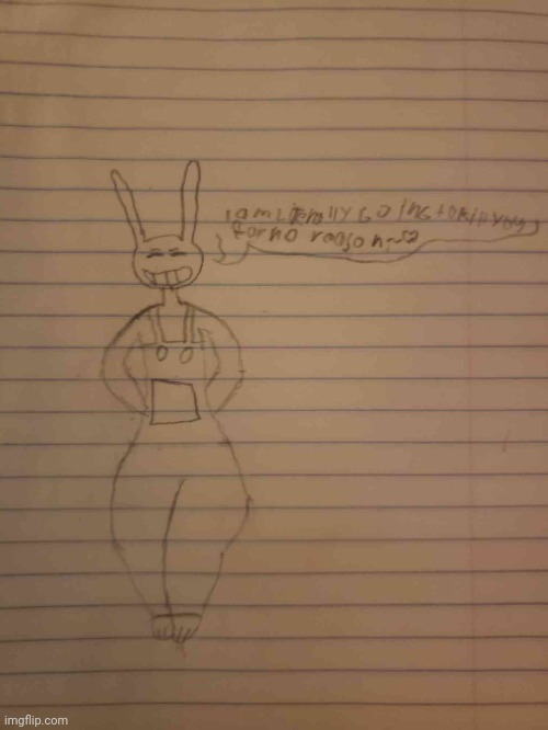 I drawn Jax, but as thicc. Do not ask why. If you don't like it, don't comment. | made w/ Imgflip meme maker