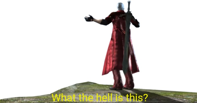 What the hell is this? - DMC4 | What the hell is this? | image tagged in what the hell is this - dmc4 | made w/ Imgflip meme maker