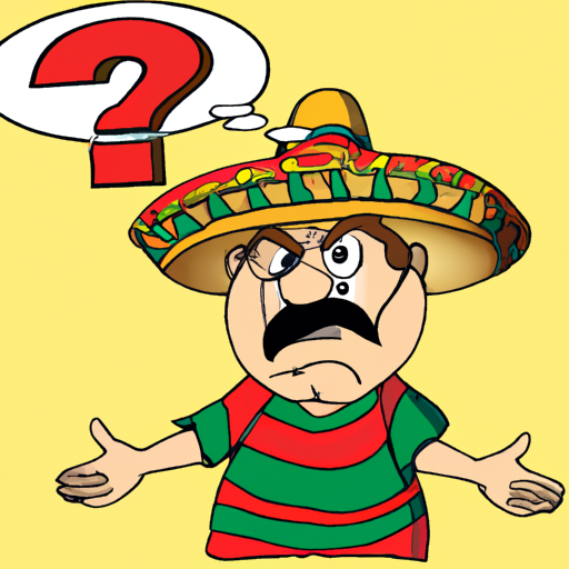 High Quality Angry mexican question Blank Meme Template