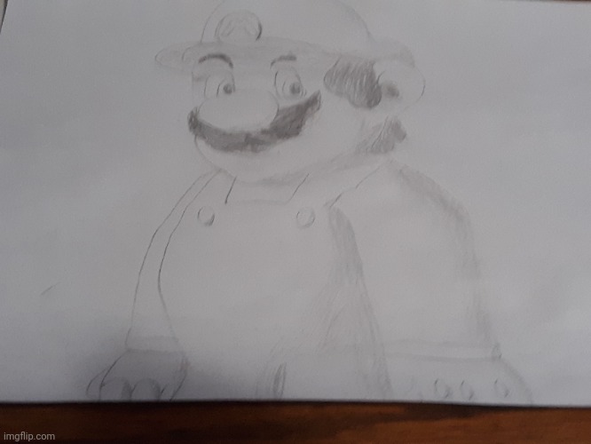 I made this in 2020 | image tagged in art,drawings,mario | made w/ Imgflip meme maker