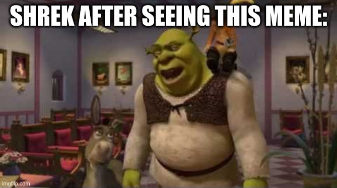 They don't even have dental | SHREK AFTER SEEING THIS MEME: | image tagged in they don't even have dental | made w/ Imgflip meme maker