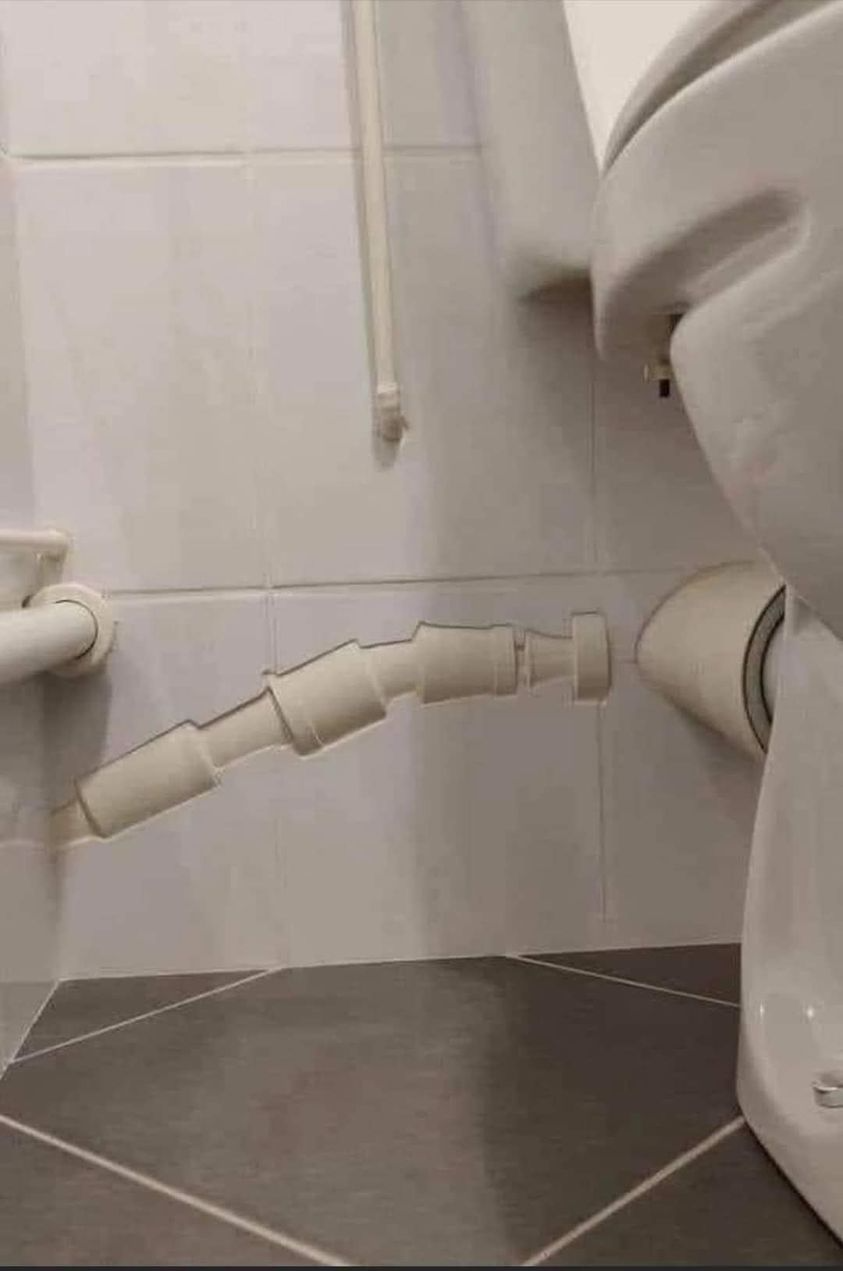 plumbing fail Blank Meme Template