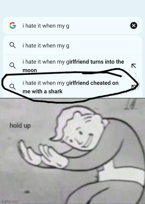 I hate it too. | image tagged in fallout hold up,i hate it when | made w/ Imgflip meme maker