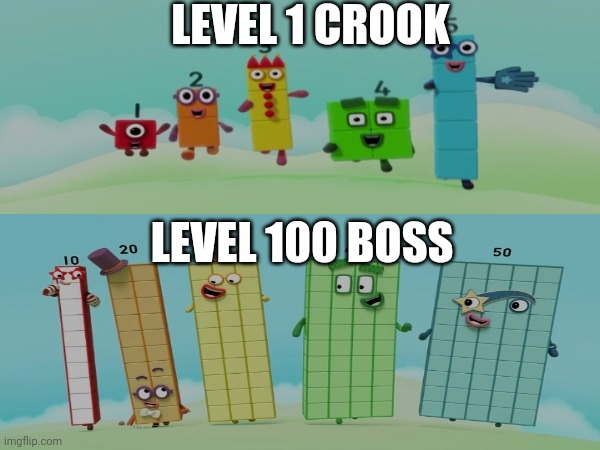 Dance dance | LEVEL 1 CROOK; LEVEL 100 BOSS | image tagged in new memes,level expert | made w/ Imgflip meme maker