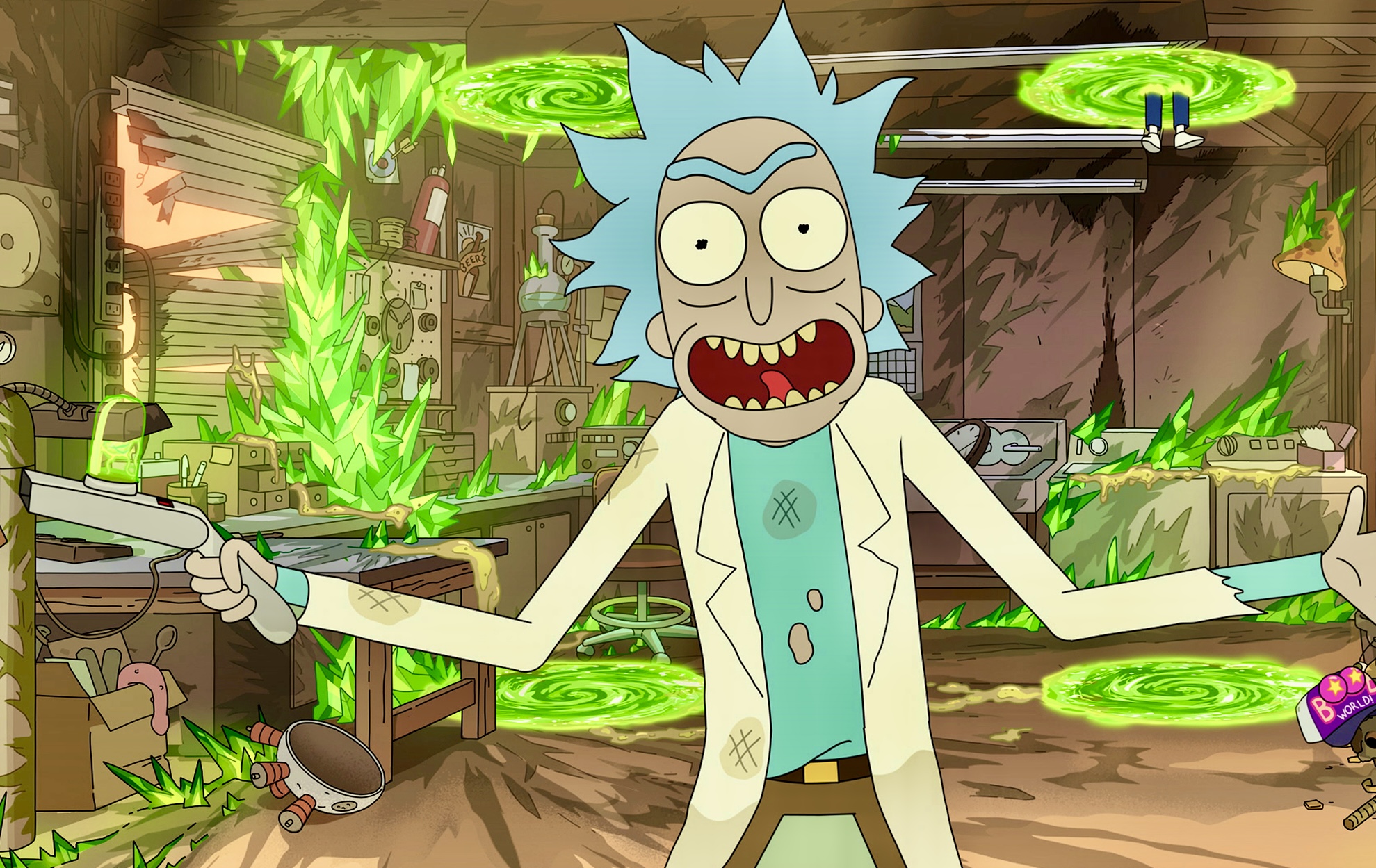 Rick Sanchez Blank Meme Template