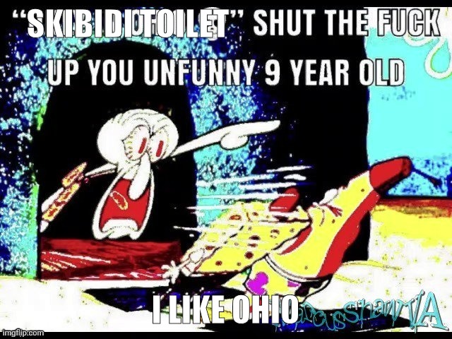 Only in ohio shut up you 9 year old | SKIBIDI TOILET I LIKE OHIO | image tagged in only in ohio shut up you 9 year old | made w/ Imgflip meme maker