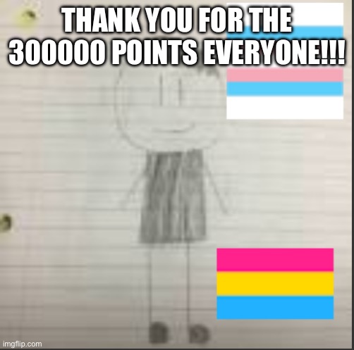 Thank you!!! | THANK YOU FOR THE 300000 POINTS EVERYONE!!! | image tagged in pokechimp announcement | made w/ Imgflip meme maker