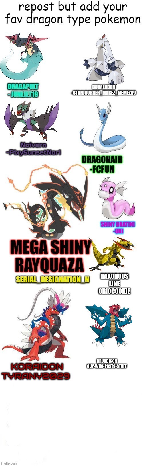 Repost Pokemon Community | DRUDDIGON
GUY-WHO-POSTS-STUFF | image tagged in pokemon,repost,dragon type | made w/ Imgflip meme maker