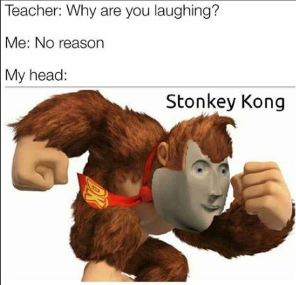 Stonkey Blank Meme Template