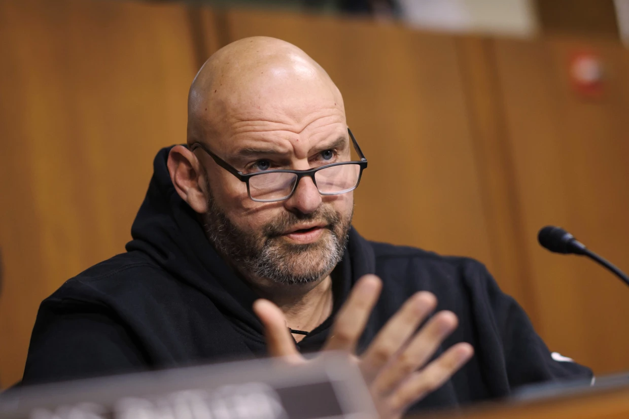 Senator John Fetterman Blank Meme Template