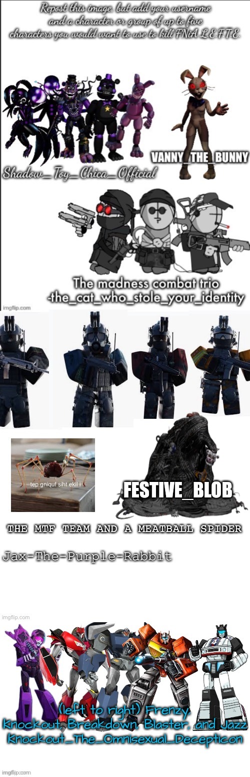 Yo can I mod (Shadow Toy Chica's Note: Sure!) | FESTIVE_BLOB | made w/ Imgflip meme maker