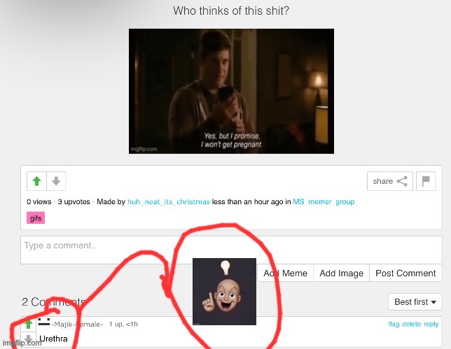 made w/ Imgflip meme maker