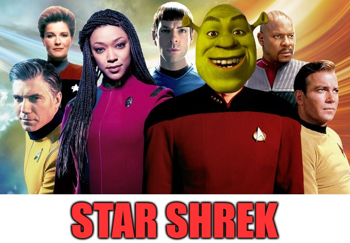 star Shrek | STAR SHREK | image tagged in star shrek,kewlew | made w/ Imgflip meme maker