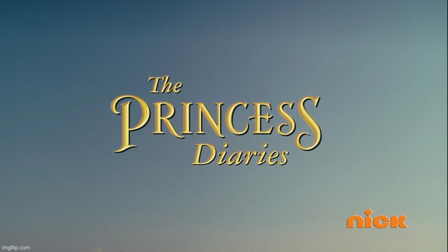 The Princess Diaries (2001) with Nick Screenbug Logo | image tagged in disney,disney princess,deviantart,princess,nickelodeon,memes | made w/ Imgflip meme maker