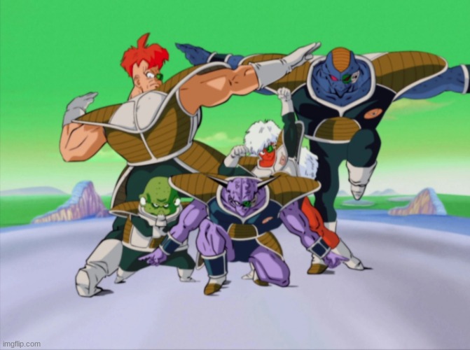 Ginyu Force | image tagged in ginyu force | made w/ Imgflip meme maker