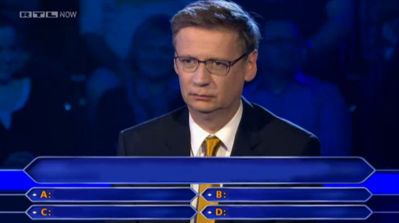 High Quality Wer wird Millionär Blank Meme Template