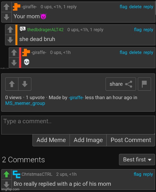 made w/ Imgflip meme maker