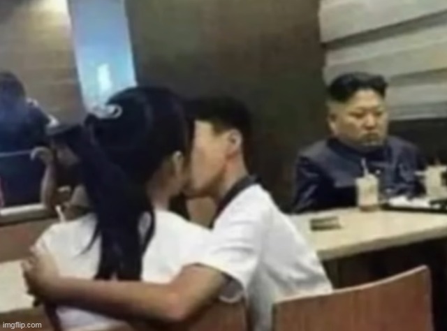 McDonalds Kiss | image tagged in mcdonalds kiss | made w/ Imgflip meme maker