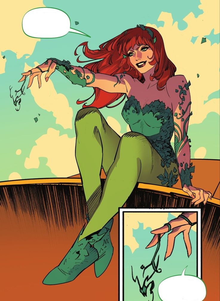 High Quality POISON IVY FROM BATMAN Blank Meme Template