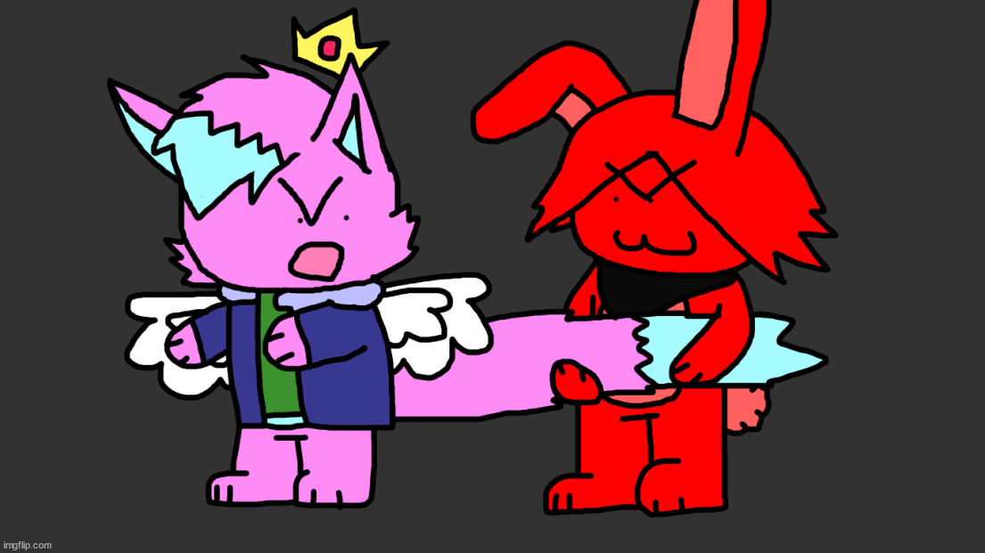 (ass)hy drew dis for meh | made w/ Imgflip meme maker