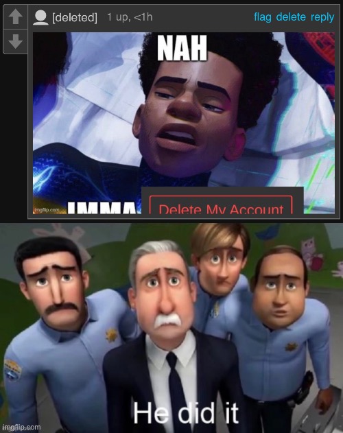 image tagged in he did it | made w/ Imgflip meme maker