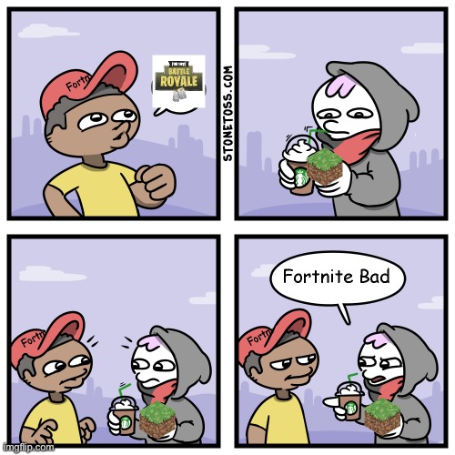 Minecraft players always just shame Fortnite players | image tagged in fortnite,minecraft | made w/ Imgflip meme maker