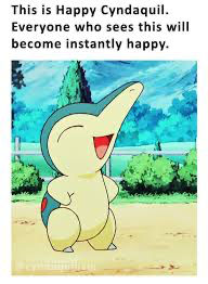 High Quality Happy cyndaquill Blank Meme Template