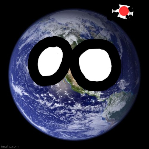 Japorea invaded the earth | image tagged in earth | made w/ Imgflip meme maker
