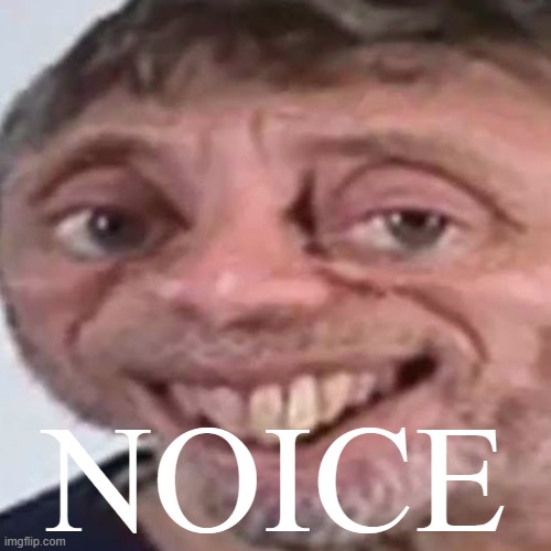 Noice | NOICE | image tagged in noice | made w/ Imgflip meme maker