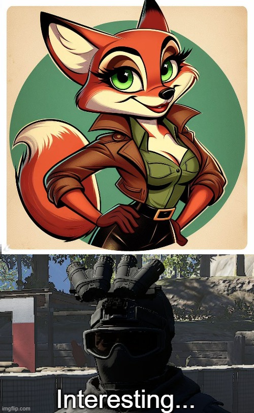 Ai is getting interesting while I was making some AI art of good ol jade. | Interesting... | image tagged in movie,interesting,funny,cartoon,cute,wholesome | made w/ Imgflip meme maker