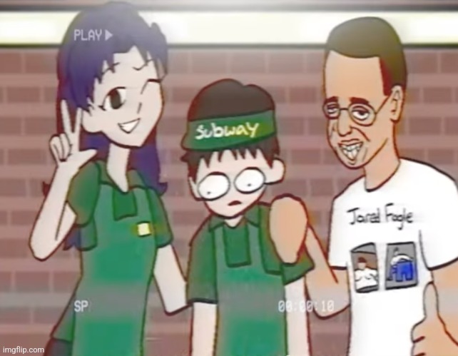 Shinji is gonna have to deal with two sexual predators now | made w/ Imgflip meme maker