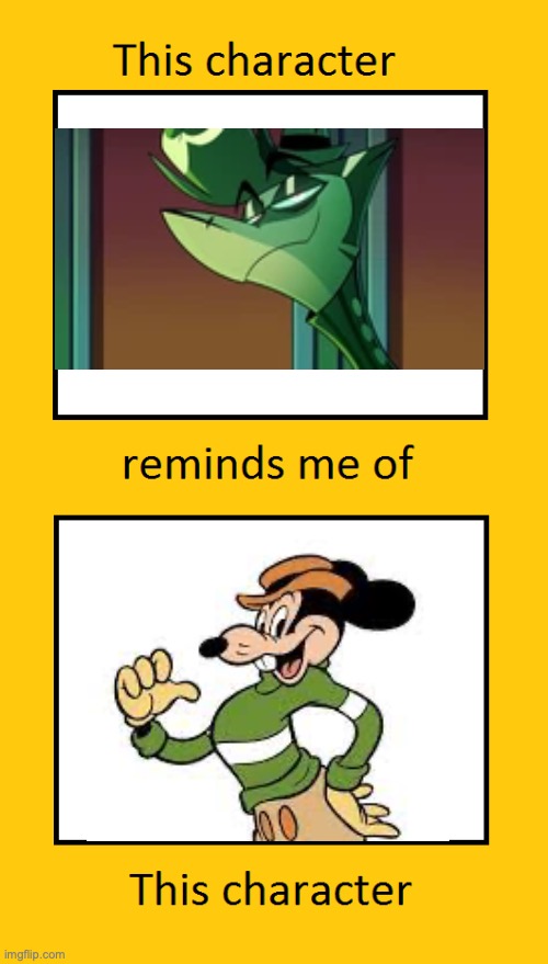 Chazwick Thurman Reminds Me of Mortimer Mouse | image tagged in disney,helluva boss,vivziepop,micky mouse | made w/ Imgflip meme maker