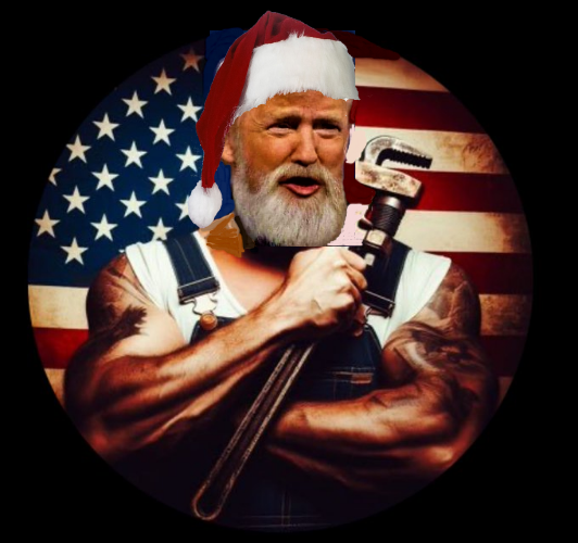 Trump makes Christmas great again Blank Meme Template