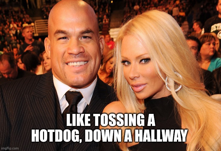 LIKE TOSSING A HOTDOG, DOWN A HALLWAY | made w/ Imgflip meme maker