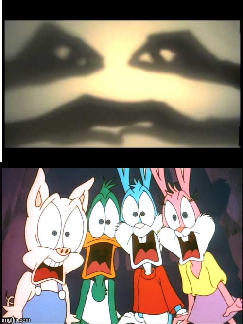 Tiny Toons get scared of Nokia handshake 1 | image tagged in tinytoonadventures,nokia | made w/ Imgflip meme maker