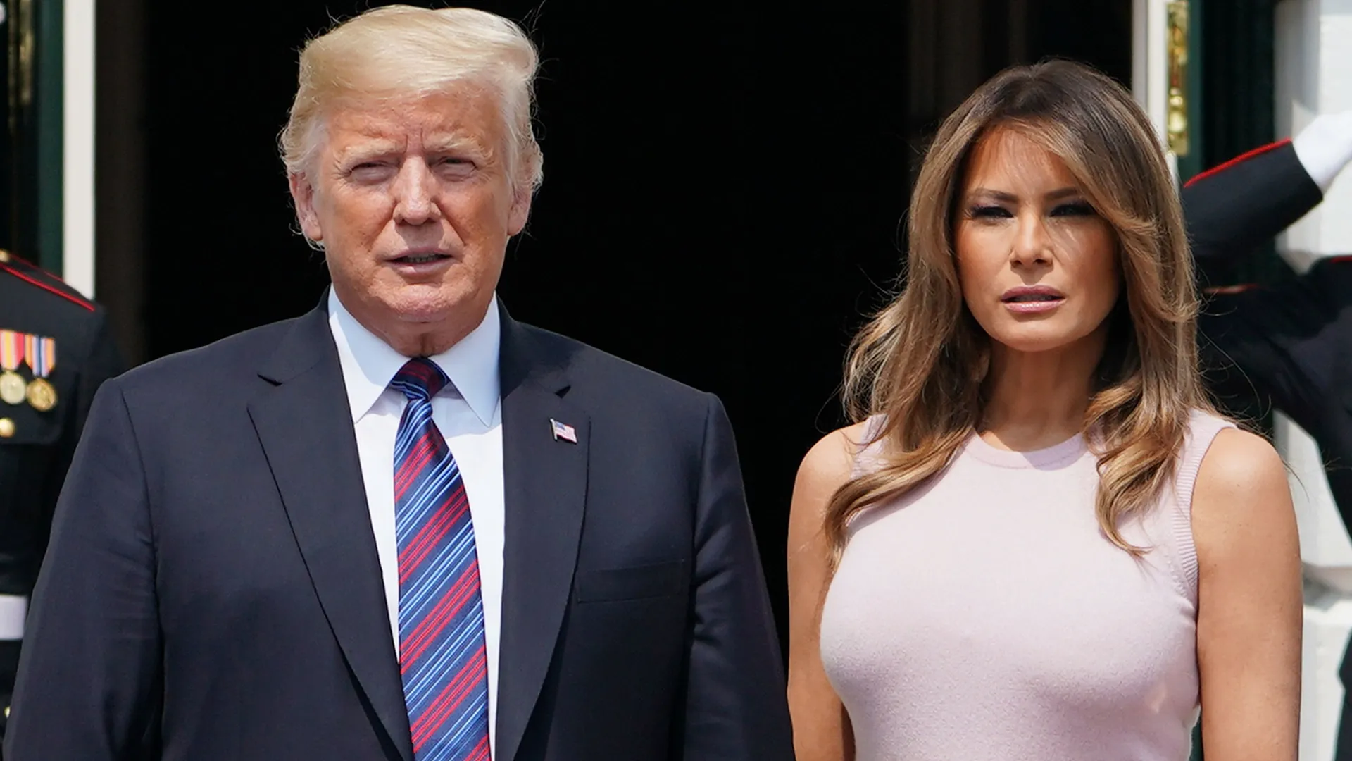 Donald and Melania Blank Meme Template