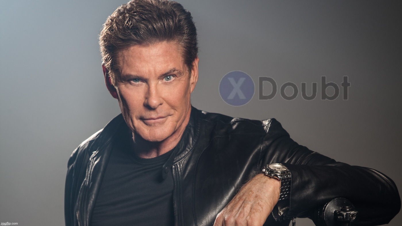 Hoff X Doubt | image tagged in hoff x doubt | made w/ Imgflip meme maker