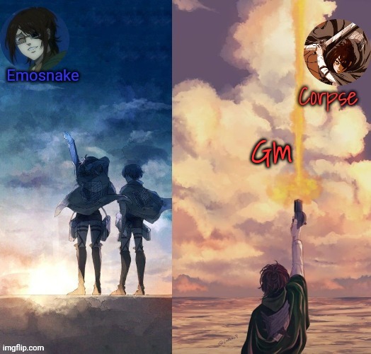 Shared Hange template | Gm | image tagged in shared hange template | made w/ Imgflip meme maker