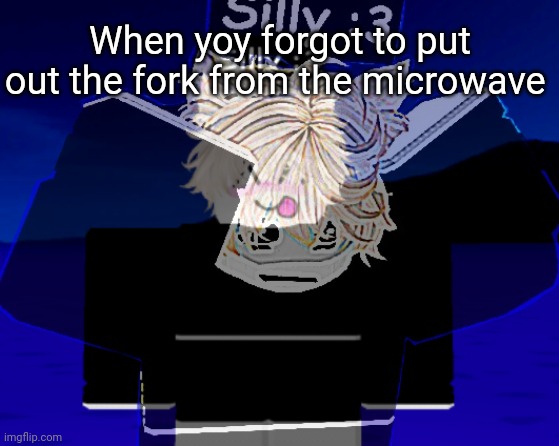 Internal PANic | When yoy forgot to put out the fork from the microwave | image tagged in internal panic | made w/ Imgflip meme maker