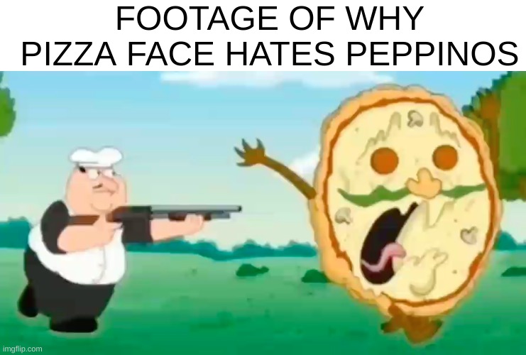 lore | FOOTAGE OF WHY PIZZA FACE HATES PEPPINOS | image tagged in pizza tower | made w/ Imgflip meme maker