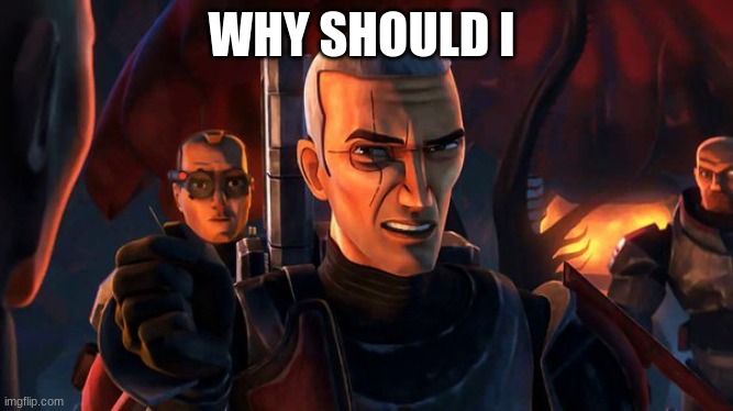 WHY SHOULD I | made w/ Imgflip meme maker