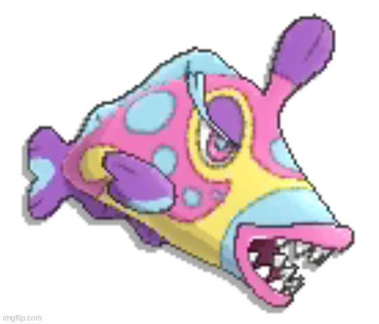 Bruxish | image tagged in bruxish | made w/ Imgflip meme maker